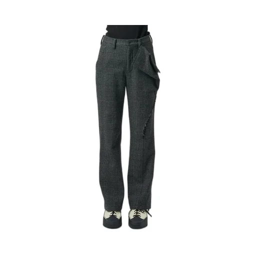 Check Left-Front Tucked Pants