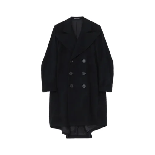 W/Ca Beaver Big Lapel Double Coat