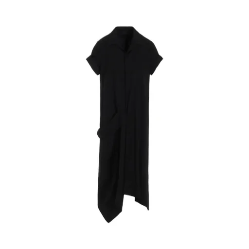 Ry Seeting Cloth R Draped Shirt Dress