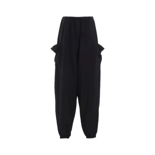 Cu/W High Twisted Gabardine Relaxed Fit Pants