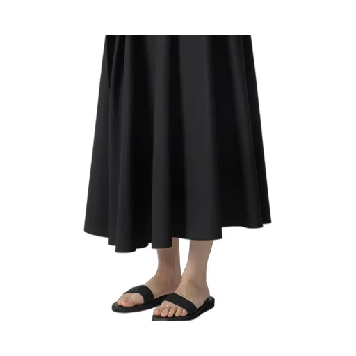 Cotton Twill Reversible Skirt