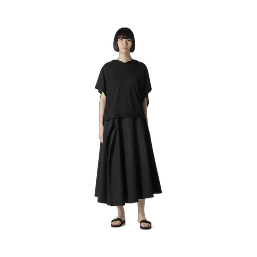 Cotton Twill Reversible Skirt