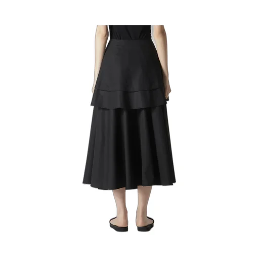 Cotton Twill Reversible Skirt