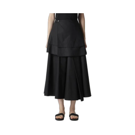 Cotton Twill Reversible Skirt