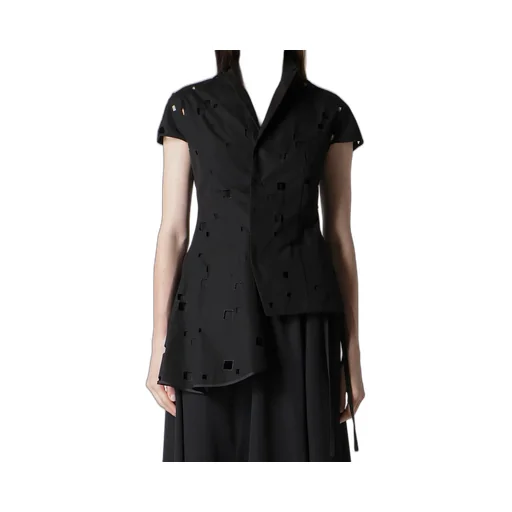 Broad Square Lace Jacket