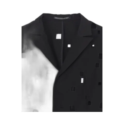 Broad Square Lace Jacket