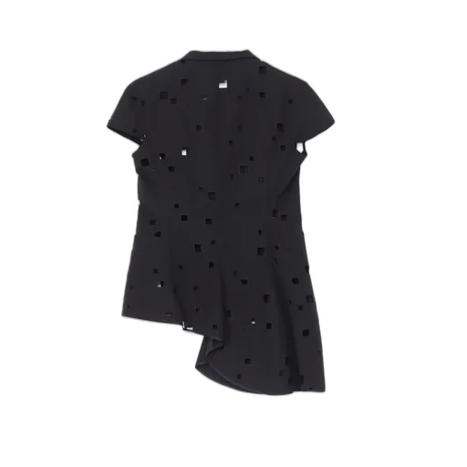 Broad Square Lace Jacket