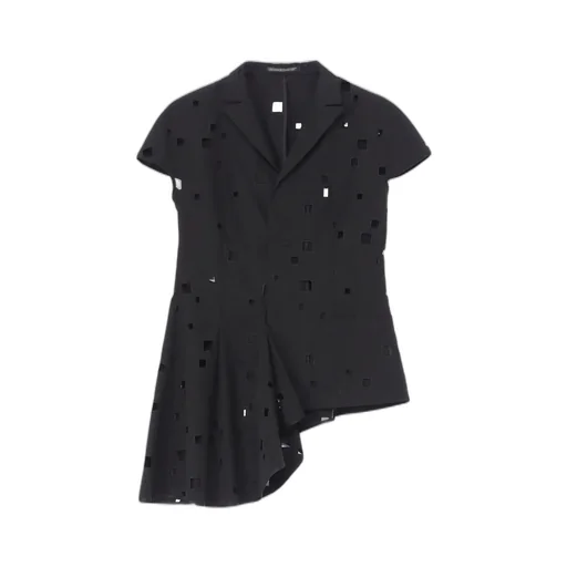 Broad Square Lace Jacket
