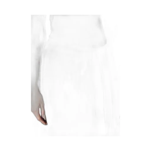 C/Li Gabardine L Draped Skirt