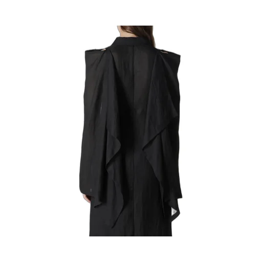 Twill Box Silhouette Coat