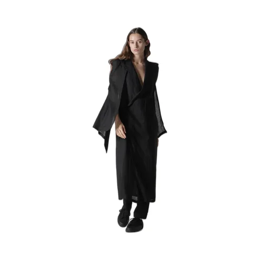 Twill Box Silhouette Coat