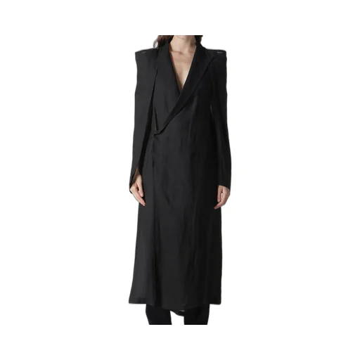 Twill Box Silhouette Coat