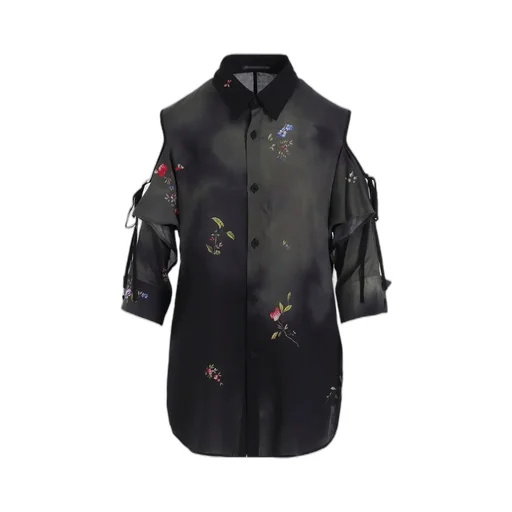 80 Modal Pt O Shoulder Blouse