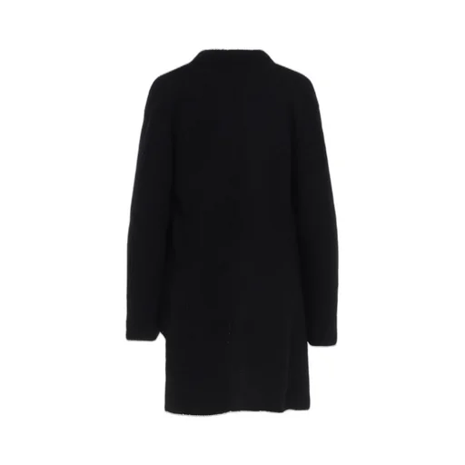 Half Cardigan+Plain Weave Asymmetry Jacket