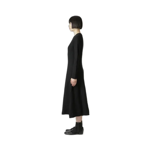 Tuck Stitch Flare Dress