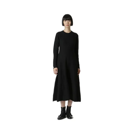 Tuck Stitch Flare Dress