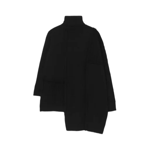 Paneled Turtle Neck Po
