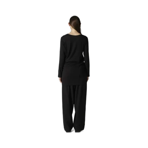 56/2 Guaze Single Jersey Side Draped Long Slv T