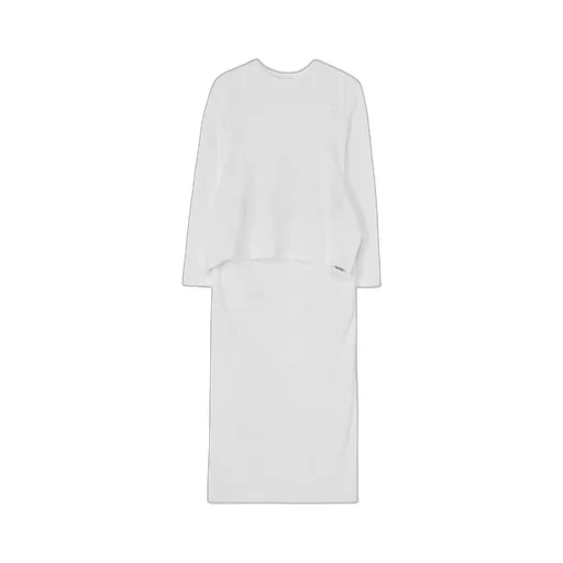 Combed Cotton Jersey Dress