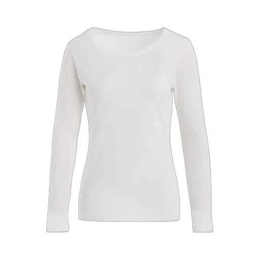 High Gauge Cotton Jersey Round Neck Long Slv T