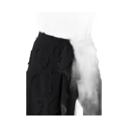 Dot Jq Flare Skirt