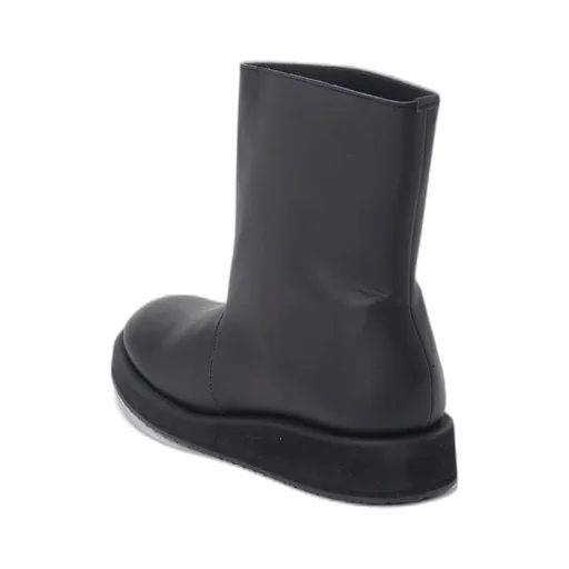 Soft Matt Bk High-Top Boots