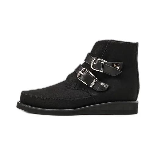 Canvas B Double Straps Boots