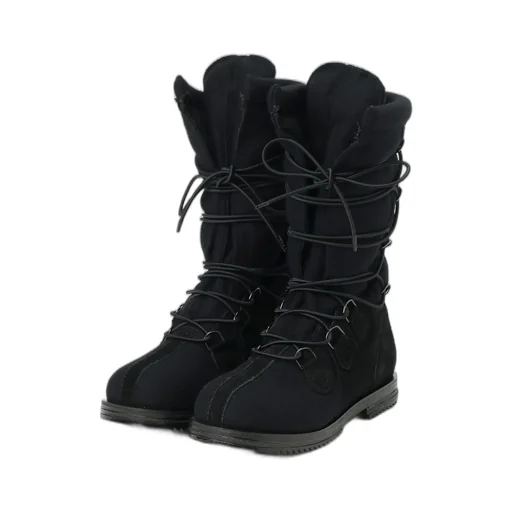 W Melton / Velour Winter Boots