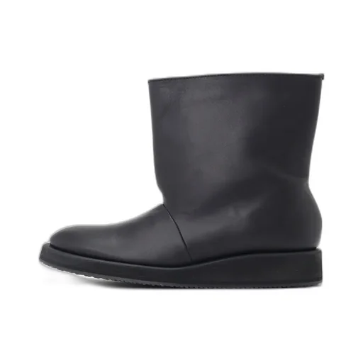 Soft Matt Bk High-Top Boots