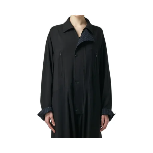 Rayon/Wool Gabardine Jumpsuit