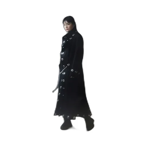 W/Melton Eyelet Coat