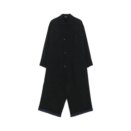 Rayon/Wool Gabardine Jumpsuit