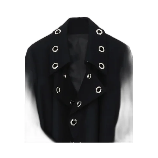 W/Melton Eyelet Coat