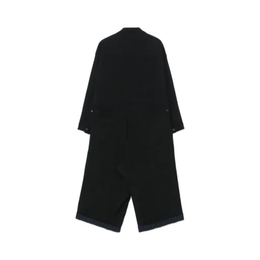 Rayon/Wool Gabardine Jumpsuit