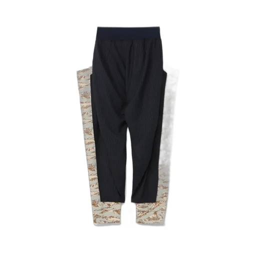 W/Pe Stripe Panel Design Pants