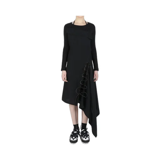 Light Serge Apron Dress