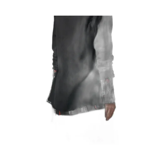 Khadi Cotton + Quotes Print Layered Shirt