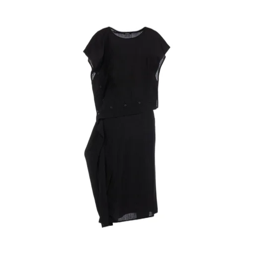 Poplin Snap Dress