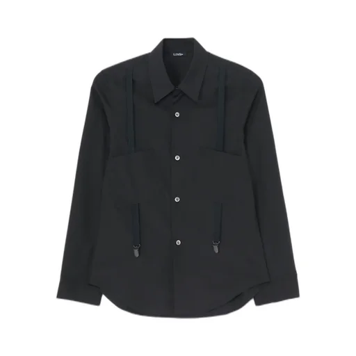 100/2 Broad Cotton Shirt With Suspenders