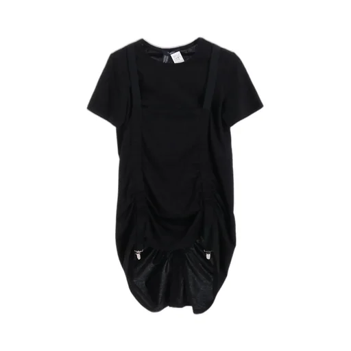 Plain Stitch Suspender T-Shirt