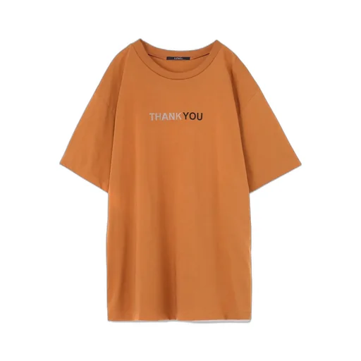 Fu*K You Print Oversized T-Shirt