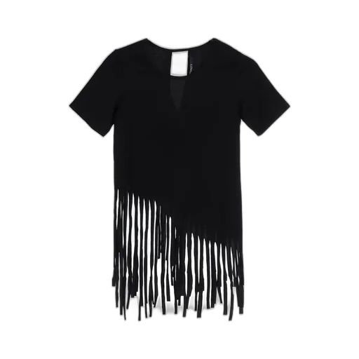 Fringe Plain Stitchhem Fringe T-Shirt