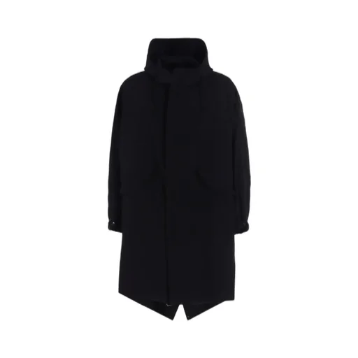 W/Gabardine Hooded Mods Coat