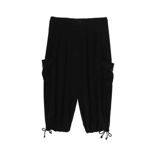 Crepe De Chine Side Out Pk Balloon Pants