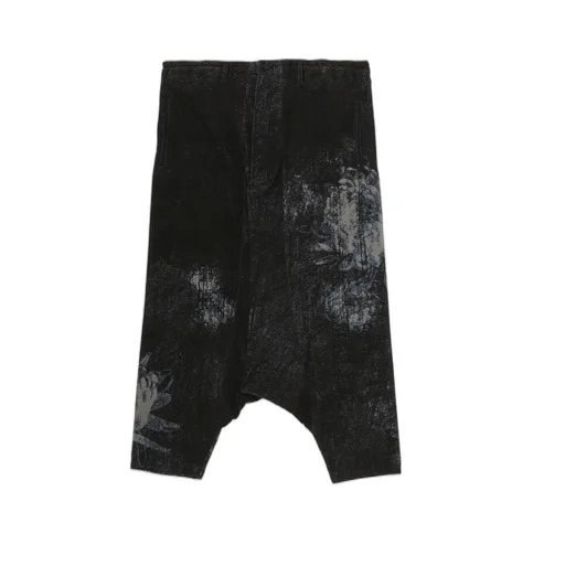 Narrow Ribs Corduroy Sarouel Pants