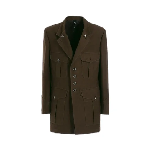 Cotton Flax Moleskin Bc Bentz Military Jacket