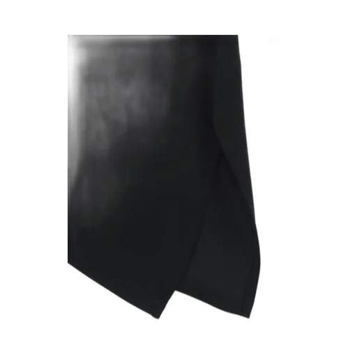 Double Satin Irregular Hem Skirt