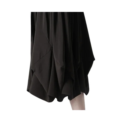 Triacetate Decin Elastic Waist Skirt