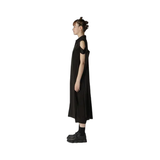 Triacetate Decin Slit Dress
