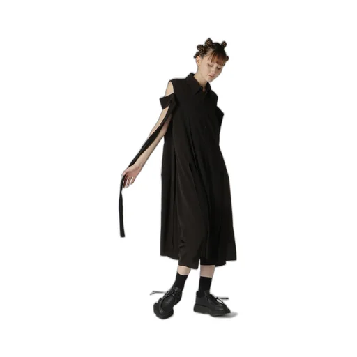 Triacetate Decin Slit Dress